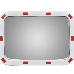 Konvex trafikspegel PC-Plast 40 x 60 cm med reflexer