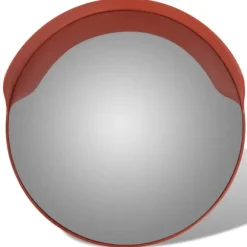 Konvex trafikspegel PC-Plast 60 cm utomhusbruk orange