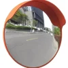Konvex trafikspegel PC-Plast 45 cm utomhusbruk orange