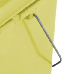 Korgbehållare för sortering av sopor och avfall - gul 10L