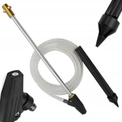 Kärcher K2-K7 mässingsanslutning sandblästringskit keramiskt munstycke 3m slanglans 460mm