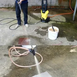 Kärcher K2-K7 mässingsanslutning sandblästringskit keramiskt munstycke 3m slanglans 460mm