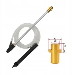 Kärcher K2-K7 mässingsanslutning sandblästringskit keramiskt munstycke 3m slanglans 460mm