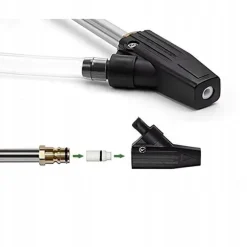 Kärcher K2-K7 mässingsanslutning sandblästringskit keramiskt munstycke 3m slanglans 460mm