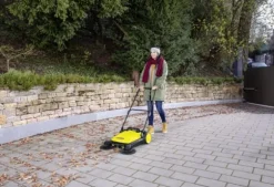 Kärcher S 4 Twin Sopmaskin - Inkl. borstar för torrt avfall