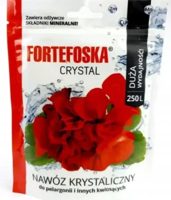 KRISTALLGÖDNING FÖR PELARGONOR FORTEFOSKA CRYSTAL 250G MYCKET EFFEKTIV