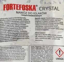 KRISTALLIN GÖDNINGSMEDEL FÖR BARRTRÄD FORTEFOSKA CRYSTAL 250G MYCKET EFFEKTIVT