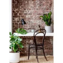 Kruka m långtidsbevattn. ø 25cm Vit Paulina