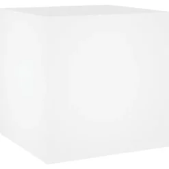 Krukor & odlingslådor - Living Odlingslåda vit 40x40x40 cm konstruerat trä