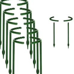 Krukstöd - Stöd för Växter & Blommor - 4 delar set - 14 cm