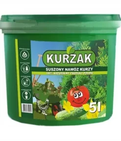 Kurzak torkad naturlig gödsel 5L