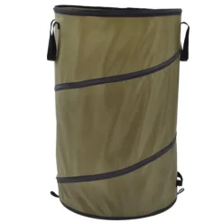 113L hopfällbar papperskorg 30 gallon återvinning stor lövsoppåse med handtag för trädgårdscamping