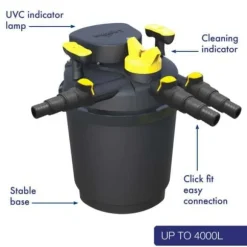 Laguna Uv Pressure Flo 4000 Uvc Dammfilterhuvud