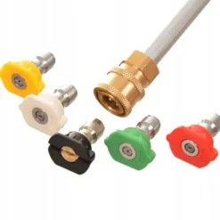 Lans + SET munstycken för KARCHER K2 K3 K4 K5 K6 K7 bricka med snabbkoppling