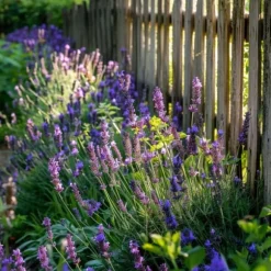 Lavendelbuskar - Set om 36 - Lavandula angustifolia - Höjd 10-15cm - ⌀10,5cm