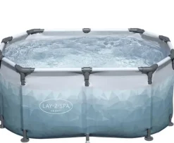 Lay-Z Glacial dip Isbad m/pump 150 x 90 x 65 cm