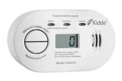 LCD-kolmonoxiddetektor K5DCO Kidde