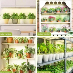 LED Odlingsljus med EU-Adapter