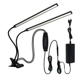 LED Växtlampa, Full Spektrum, Klämdesign,60W
