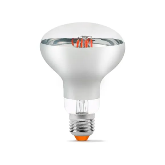 LED-lampa för växtodling VIDEX-E27-R80-9W-FITO