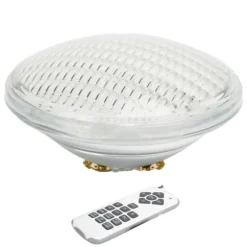 LED-poolljus Färgglad inbäddad undervattenslampa för förtjockat glas för Par56 Ljuskälla 25W 2500LM