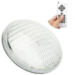 LED-poolljus Färgglad inbäddad undervattenslampa för förtjockat glas för Par56 Ljuskälla 25W 2500LM