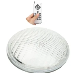 LED-poolljus Färgglad inbäddad undervattenslampa för förtjockat glas för Par56 Ljuskälla 25W 2500LM