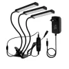 LED-växtljus, Fullspektrum, Dimbar Tidtagning, 12V Adapter 60W