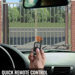 Linjära drivsystem för dörröppnare 380 kg med fjärrkontroll, 5,5 m kabel