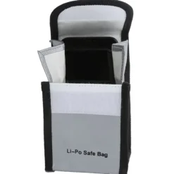 Li-Po Säker Väska Bärbar Brandsäker Vattentät Förvaringsväska för Dokumentpengar Värdesaker