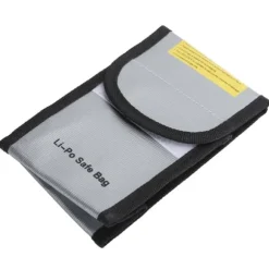 Li-Po Säker Väska Bärbar Brandsäker Vattentät Förvaringsväska för Dokumentpengar Värdesaker