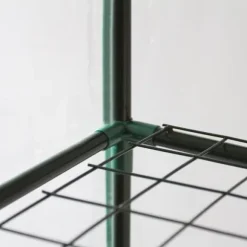 Litet Växthus med 4 Hyllplan & PVC-Överdrag | Dragkedja Planteringsspade Vattentätt