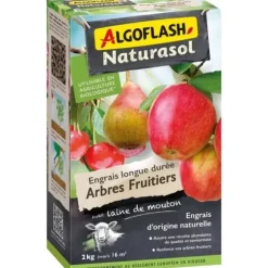 Långtidsverkande gödningsmedel för fruktträd - ALGOFLASH NATURASOL - 2 kg
