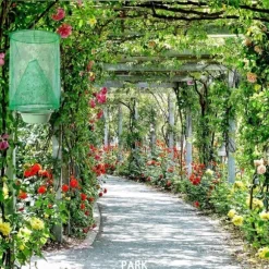 Lollanda Flugfälla 2-pack – Återanvändbar flugfångare för gård, trädgård, lada och fruktodling