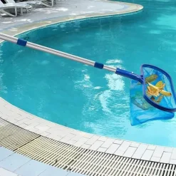 Lollanda Djupt Poolnät för Rengöring, Poolskimmer - Hållbart Skräpnät, finmaskig poolnät, passar för pool och spa