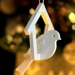 Lollanda Modellverktyg Fågelhus – Silikonform för Betonggjutning, Trädgårdsdekoration och Väggprydnad