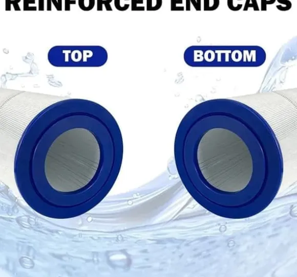 Lollanda 2-pack poolfilterpatroner – kompatibla med Unicel C-4326, Pleatco PRB25-IN, Filbur FC-2375, 25 kvadratfot filtreringsyta