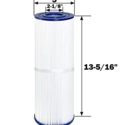 Lollanda 2-pack poolfilterpatroner – kompatibla med Unicel C-4326, Pleatco PRB25-IN, Filbur FC-2375, 25 kvadratfot filtreringsyta