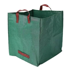 Lollanda 2-pack Trädgårdssäckar 270L – Självstående Trädgårdspåsar med Handtag 65x65x65 cm, för Löv, Gräs, Ved & Trädgårdsavfall