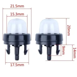 Lollanda 12-pack universella bränslepumpar – Passar för Husqvarna motorsåg, Stihl grästrimmer, lövblåsare m.m.