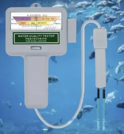 Lollanda PC-101 pH/Klor Testare, Vattentestare, Digital pH-mätare för Vatten – Portabel, bakgrundsbelysning, Stor Display