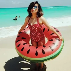 Lollanda Simringar för vuxna, uppblåsbar ring, gummiring för simning, badtub för pool