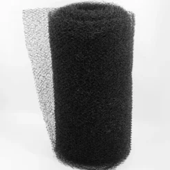 Lutningsmatta Ytstabiliseringsfilt 120 m x 1 m Styrka 20 mm UV Stabil Bankmatta Svart