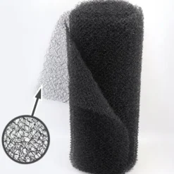 Lutningsmatta Ytstabiliseringsfilt 90 m x 1 m Styrka 20 mm UV Stabil Bankmatta Svart