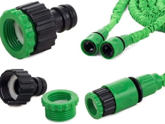 45m Magic Hose Expanderande Vattenslang / Trädgårdsslang Grön