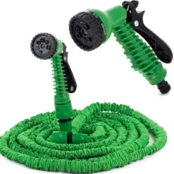 45m Magic Hose Expanderande Trädgårdsslang / Vattenslang Grön