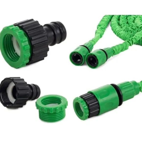 45m Magic Hose Expanderande Trädgårdsslang / Vattenslang Grön