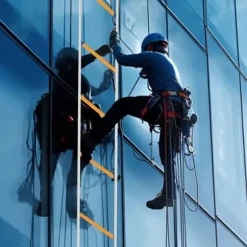 12M Repstege, Hög Lastkapacitet, Hållbart Brandsäkert Material, Bärbar Design