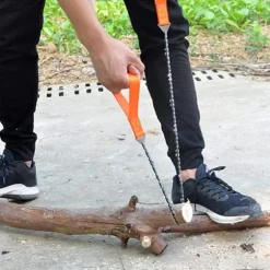 Manuell kedjesåg i fickstorlek Orange