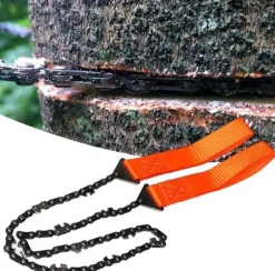 Manuell kedjesåg i fickstorlek Orange